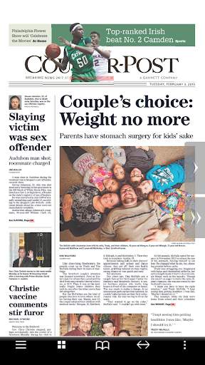 Courier Post Print Edition screenshot 1