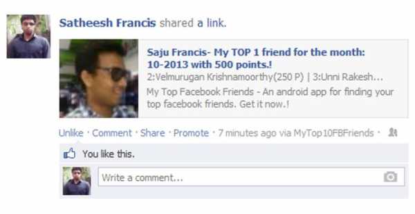TOP Friend Finder for Facebook screenshot 2