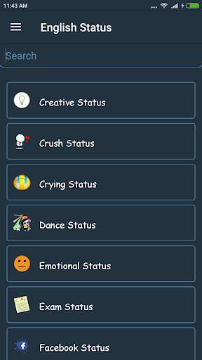 English Status Collection screenshot 5