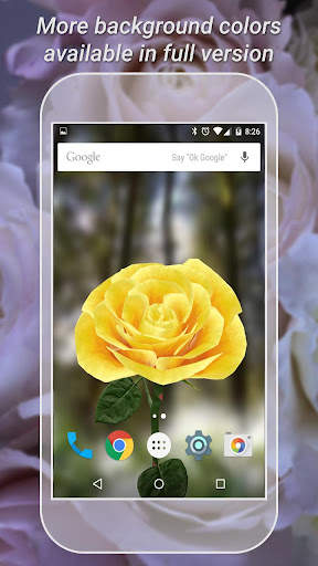 3D Rose Live Wallpaper Lite screenshot 3