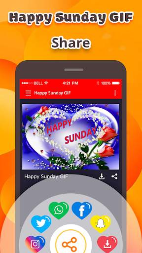 Happy Sunday GIF screenshot 11