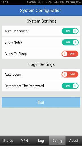 Hillstone Secure connect VPN screenshot 2