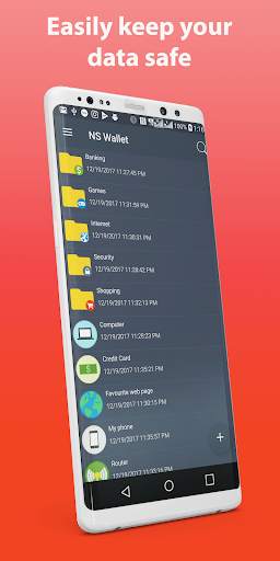 NS Wallet: Offline Password Manager screenshot 1