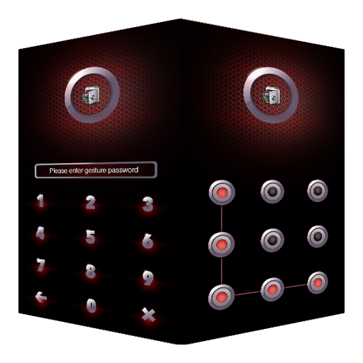 AppLock Theme Metal icon