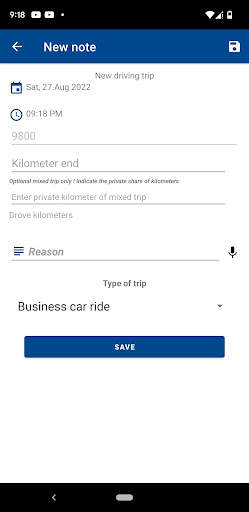 Car logbook App screenshot 7