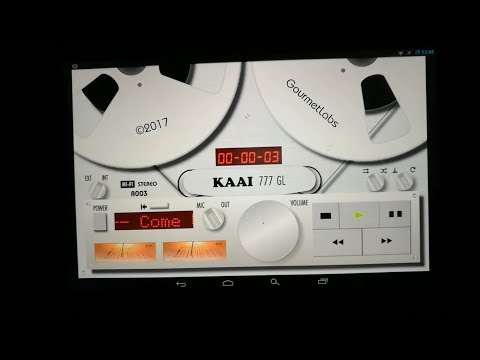 KAAI 777A GL perk folder track player vintage reel screenshot 2
