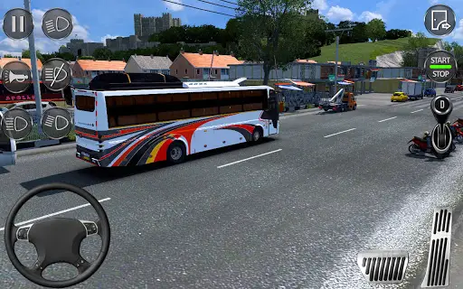trường học xe buýt Sân sau thông minh bãi đỗ xe screenshot 2