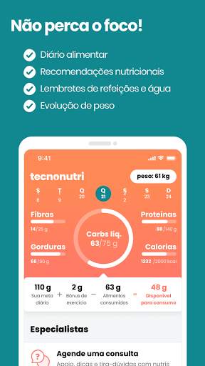 Tecnonutri: A dieta que cabe em você screenshot 5