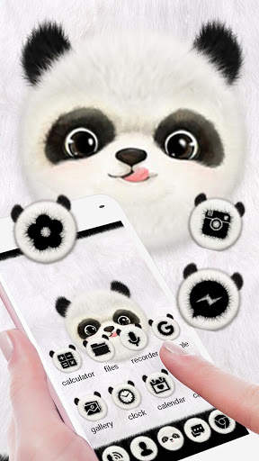 Cute Panda Launcher Theme Live HD Wallpapers screenshot 4