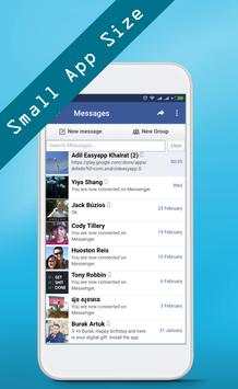 mini for Facebook Lite screenshot 2