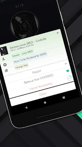 intMusic ( free downloads & offline listening) screenshot 5