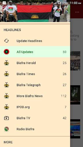 Biafra News Radio and TV App screenshot 1