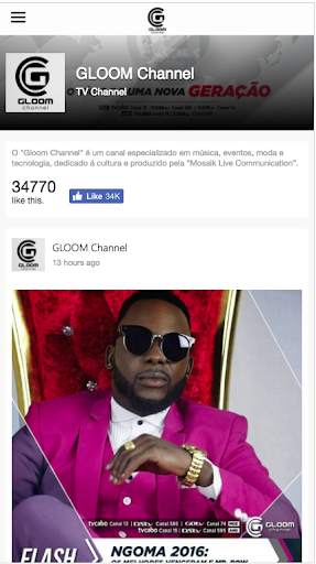 Gloom TV Moçambique screenshot 5