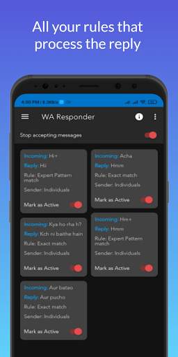 WhatsResponder - An AutoResponder Bot for Whatsapp screenshot 1