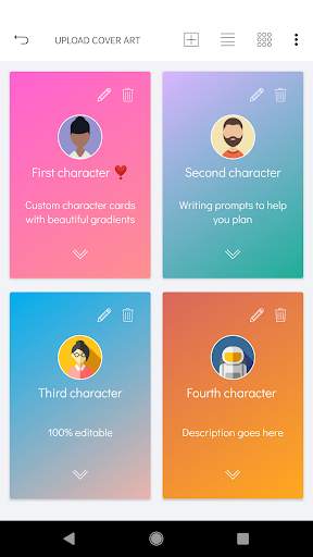 Character Notes Planner screenshot 4