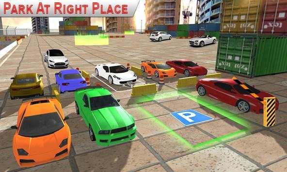 jalan mobil parkir 3D kesenangan screenshot 2