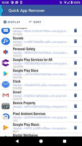 Quick App Remover скриншот 1