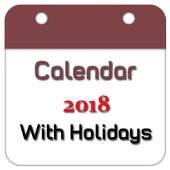 Calendar 2018 New 1.7