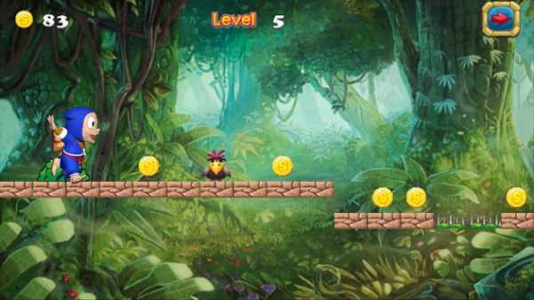Ninja Hattori Jungle Run Game screenshot 4