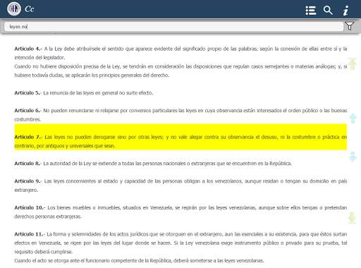 Código Civil (Cc) screenshot 8