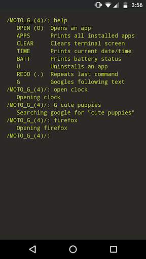 Terminal Launcher screenshot 2