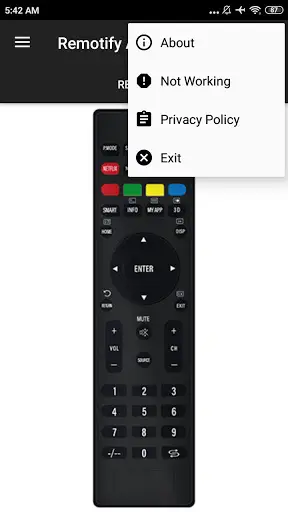 OPENBOX TV Remote screenshot 3