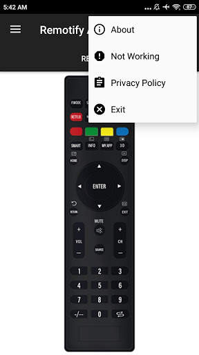 OPENBOX TV Remote screenshot 3