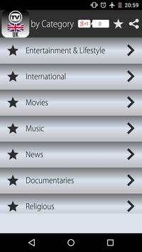 TV Channels UK स्क्रीनशॉट 3