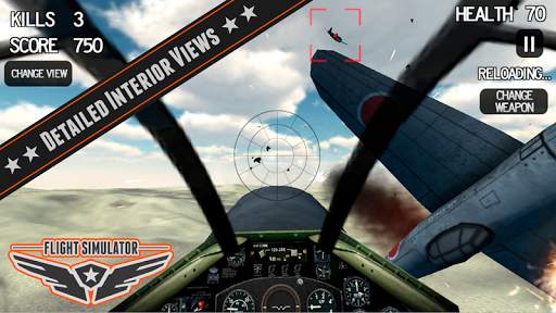 Uçak Uçuş Simülatörü 2014 screenshot 4
