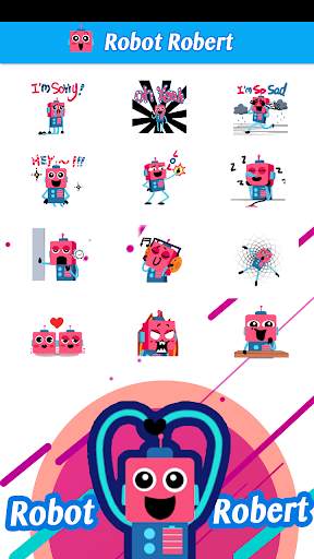 Mr Robot Sticker Free GIF 1 تصوير الشاشة