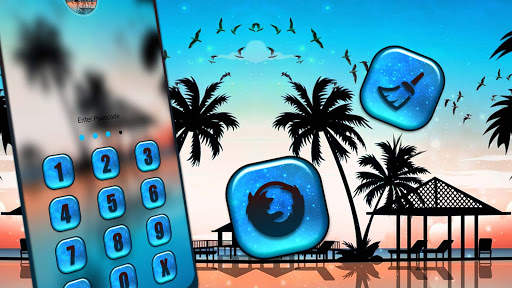 Maldives Beach Launcher Theme screenshot 3