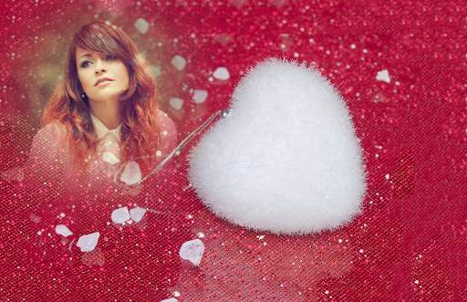 Fluffy Heart Photo Frames screenshot 3
