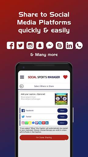 Social Sports Manager screenshot 5
