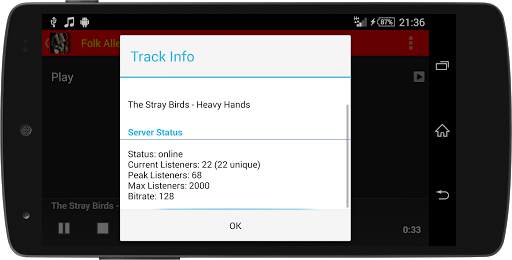 Folk Music RADIO screenshot 8