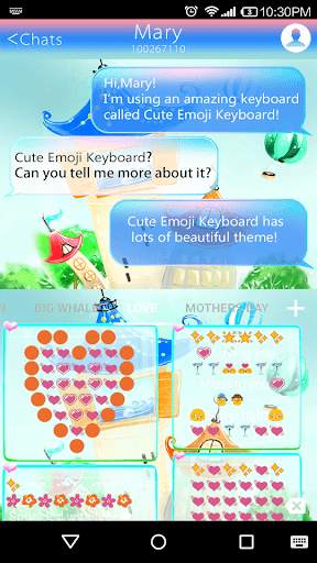 Magic Castle Emoji Keyboard screenshot 4
