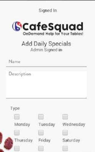 Daily Specials screenshot 1