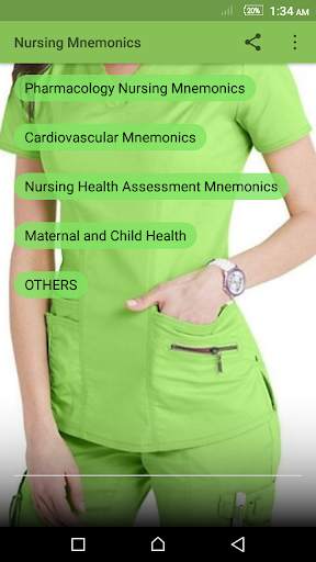 Nursing Mnemonics screenshot 1