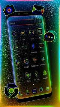 LED Light Border launcher Theme screenshot 1
