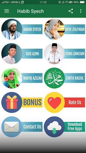 Offline Sholawat Habib Syech screenshot 1