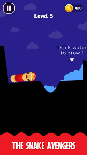 Avengers Game : Adventure  Snake Worm screenshot 2