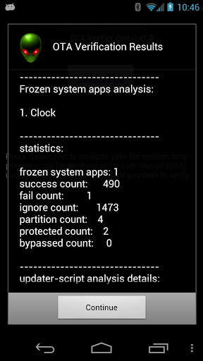 OTA Verifier screenshot 4