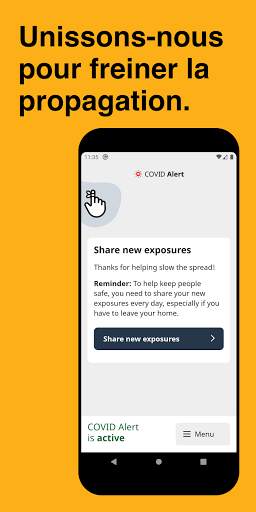 Alerte COVID - Protégeons nos communautés screenshot 3