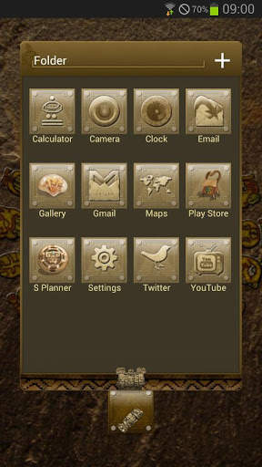 Next Launcher Mayan Theme screenshot 2