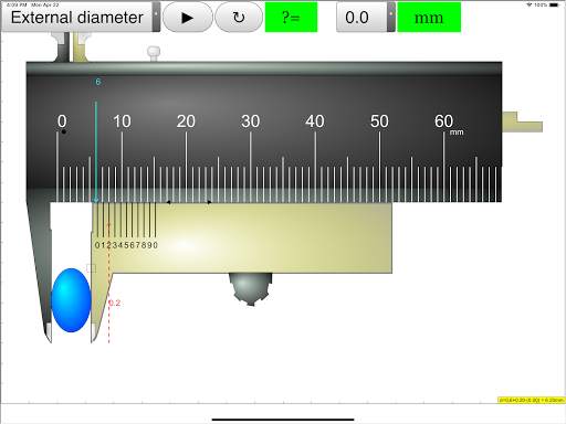Vernier Calipers Simulator screenshot 16
