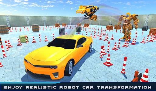 Real Robot Car Parking screenshot 2