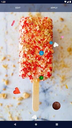 Ice Cream Live Wallpaper screenshot 4
