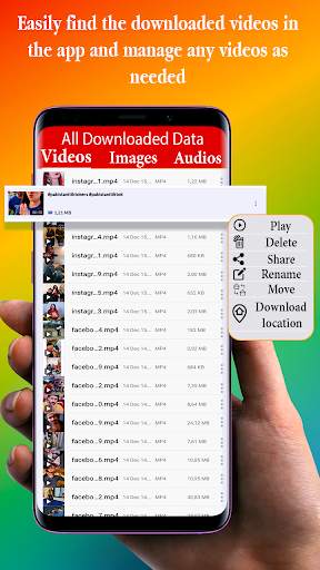 Video Downloader for Facebook Instagram and Twiter screenshot 15