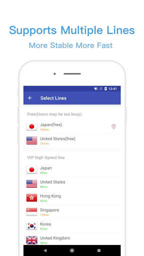 Doe VPN - Unlimited Free VPN Proxy Security Wifi screenshot 2