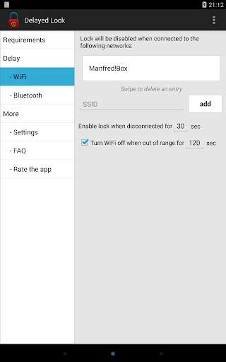 Delayed Lock screenshot 7