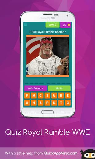 Quiz Royal Rumble WWE screenshot 3